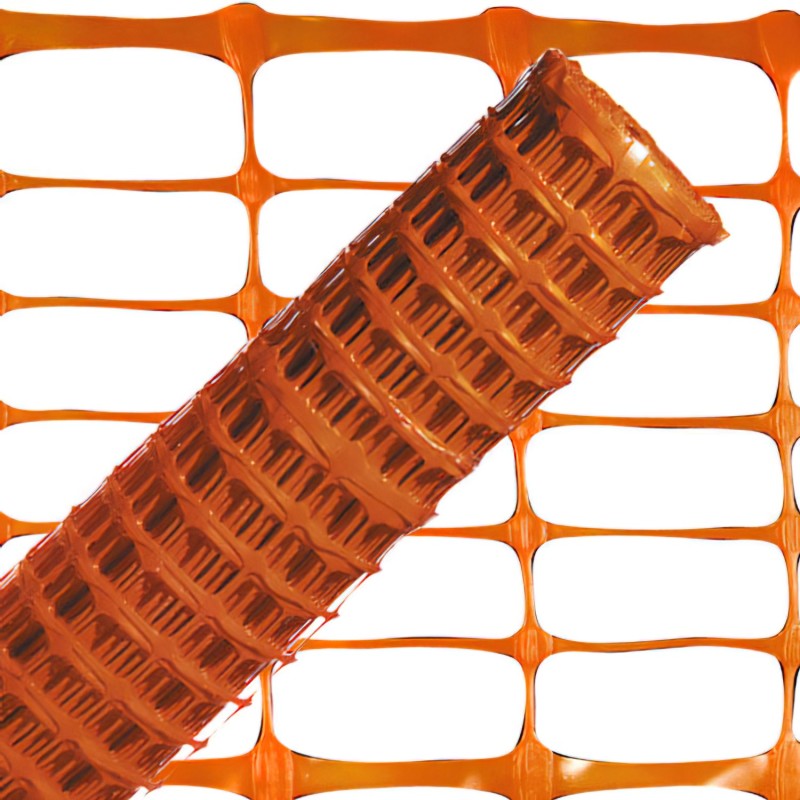Tela Balizamiento Naranja 1,0 metro, Rollo 50 metros