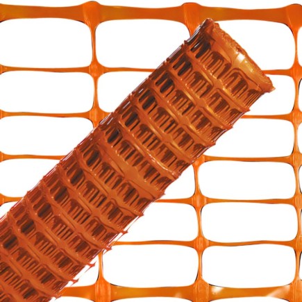 Tela Balizamiento Naranja 1,0 metro, Rollo 50 metros