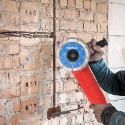 Disco Diamante Ø 115 mm, Piedra, Ladrillo, Refractarios, Bloques de Hormigon, Segmento Diamantado 10 mm,