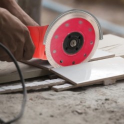 Disco Diamante Ø 115 mm, Porcelanicos, Gres, Ceramica, Solerias, Segmento Diamantado 10 mm,