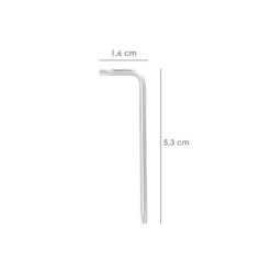 Llave Torx Standar Acero Cromo Vanadio Profesional T08 mm, Llave Estrella, Llave Allen Estrella
