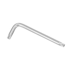 Llave Torx Inviolable Standar Acero Cromo Vanadio Profesional T20 mm, Llave Estrella, Llave Allen Estrella