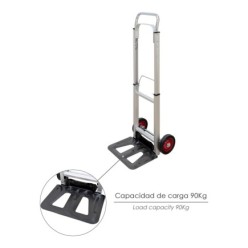 Carretilla Plegable Aluminio Plegable 90 kg,