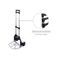 Carretilla Plegable Aluminio Portatil   60 kg,