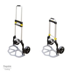 Carretilla Plegable Aluminio Portatil   80 kg,