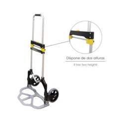 Carretilla Plegable Aluminio Portatil   80 kg,