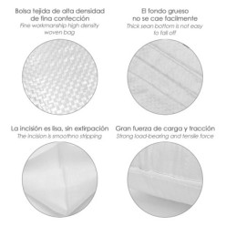 Saco Obra Rafia 50x 80 cm,