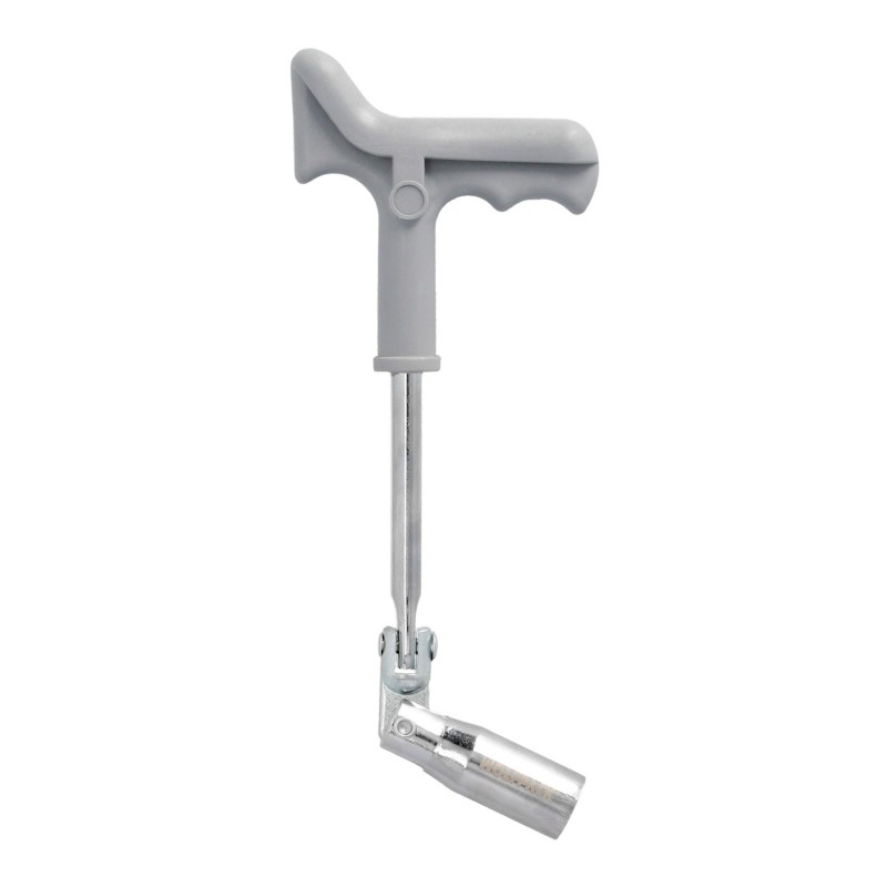 Llave Bujias Articulada 16 mm, Con Mango T