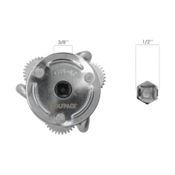 Llave Filtro Aceite Araña Universal Ø 8 A Ø 13,5 cm, llave Filtro 3 Garras, Llave Filtro Universal, Llave Filtro Coche / Moto