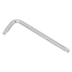 Llave Torx Inviolable Larga Acero Cromo Vanadio Profesional T40 mm, Llave Estrella, Llave Allen Estrella