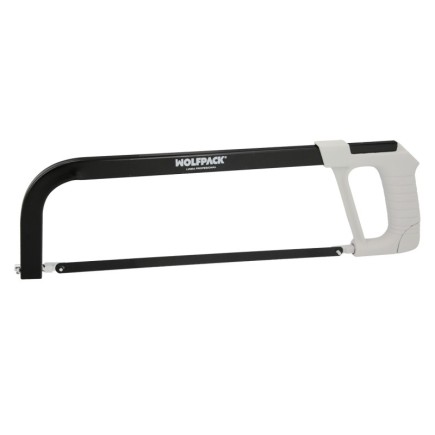 Arco Sierra Acero Con Empuñadura de Aluminio Angulo Corte Ajustable, Corta Acero, Aluminio, Madera, Plastico, Cobre