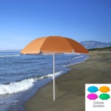 Sombrilla Playa Proteccion UV Aluminio 200 cm,