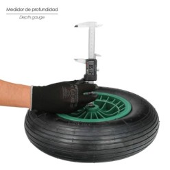 Calibre Digital Acero Inoxidable 150 mm, Pie de Rey, Paquimetro, Pantalla LCD, Boton de Bloqueo