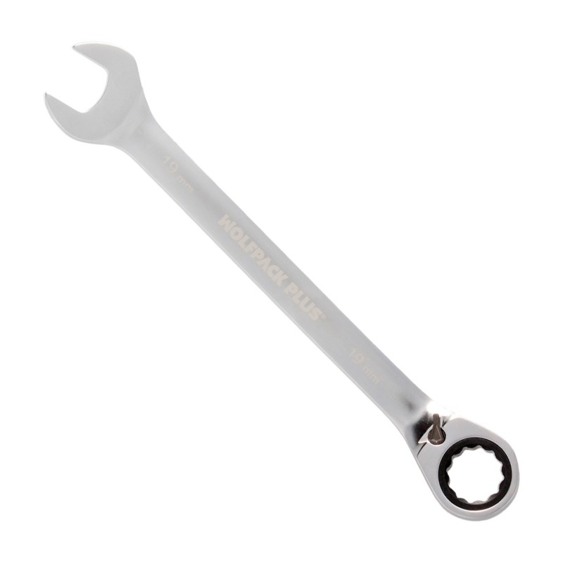 Llave Combinada Con Carraca 19 mm, DIN 3113