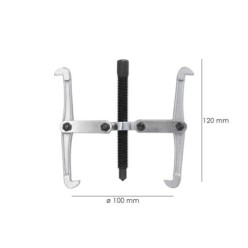 Extractores Interiores / Exteriores 2 Brazos Ø 100 mm, / 4" Extractor Paralelo, Extractor Rodamientos, Extractor Engranajes