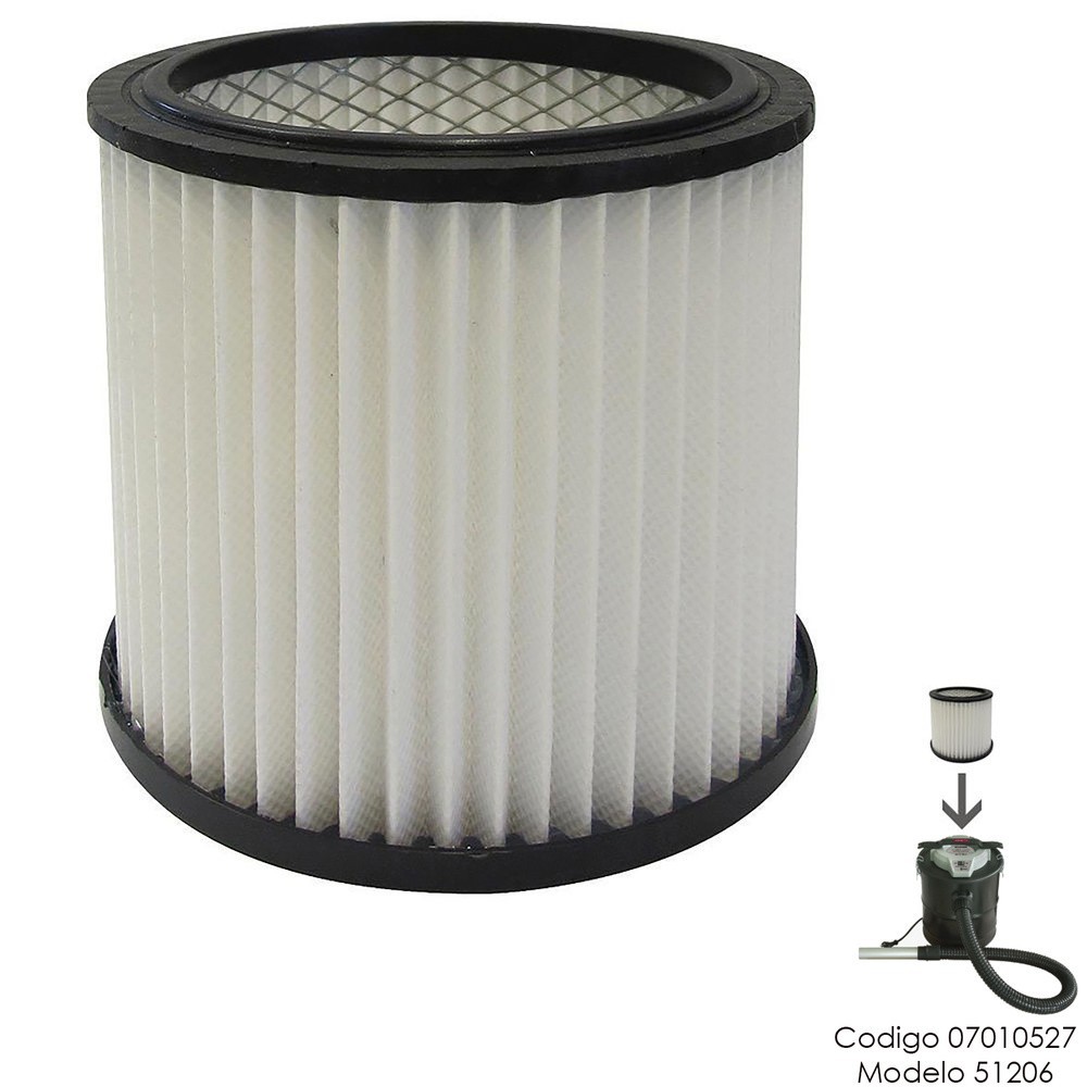 Filtro Para Aspirador De Cenizas 07010527 (Modelo 51206) al por Mayor | Almacén de Ferretería