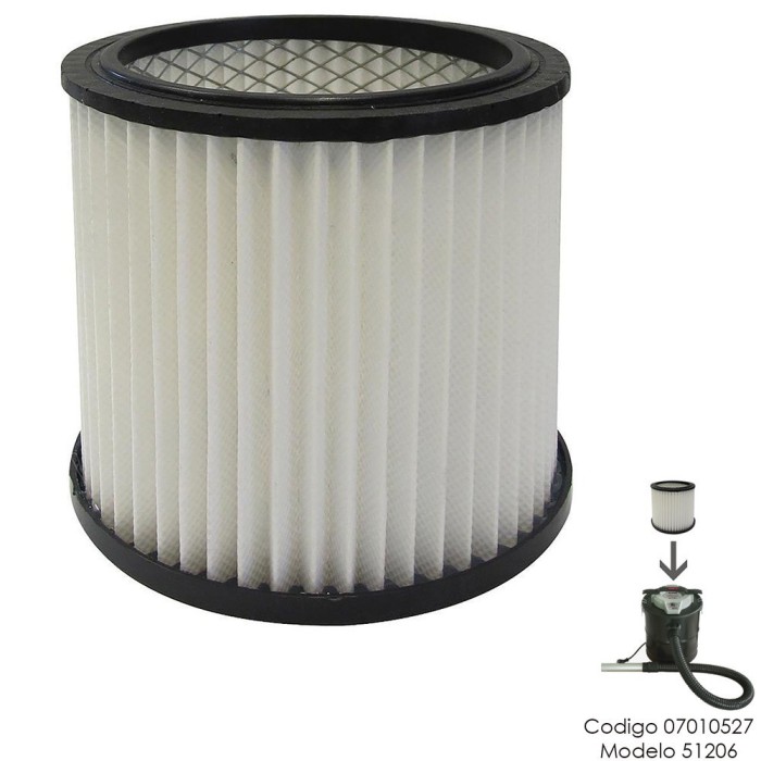 Filtro Para Aspirador De Cenizas 07010527 (Modelo 51206) al por Mayor | Almacén de Ferretería