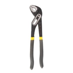 Tenazas Apertura Múltiple Negra 250 mm, Mangos Plastificados DIN 8976, Pico De Loro, Alicates Extensibles, Tenazas Fontanero