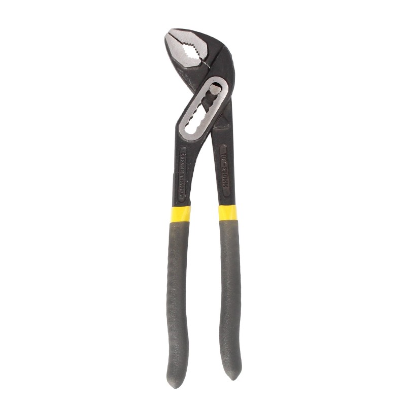 Tenazas Apertura Múltiple Negra 250 mm, Mangos Plastificados DIN 8976, Pico De Loro, Alicates Extensibles, Tenazas Fontanero