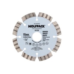 Disco Diamante Hormigon Armado / Granito Ø 115 mm, Segmento Diamantado 10 mm,