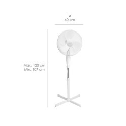 Ventilador Maurer Pie 123 cm, de Alto