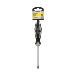 Destornillador Pozidriv Acero S2 Mango TPR Bimaterial, Medida PZ 1 x Ø 5 x 100 mm,  DIN5262,