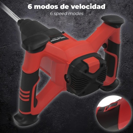 Mezclador Electrico 1800 Watt 6 Velocidades Con Variador de Potencia al por Mayor | Almacén de Ferretería
