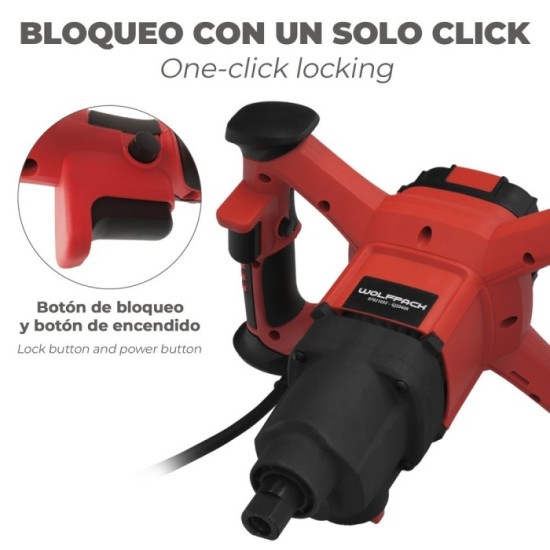 Mezclador Electrico 1800 Watt 6 Velocidades Con Variador de Potencia al por Mayor | Almacén de Ferretería
