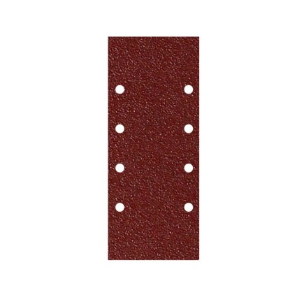 Lija Recambio Con Velcro 93x228 mm, con Agujeros Grano  80 (10 Piezas)