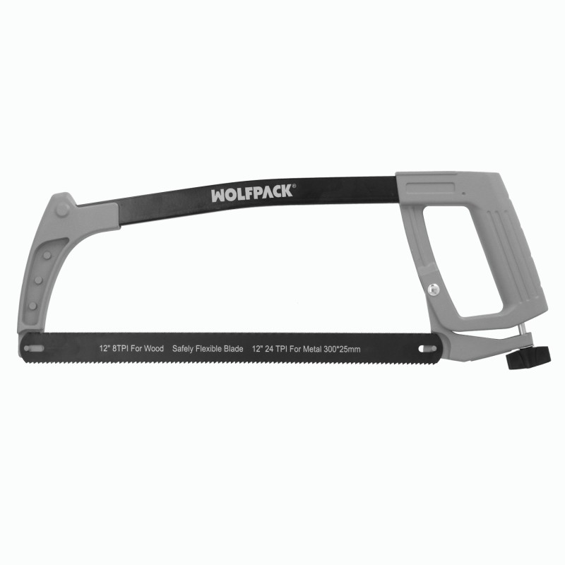 Arco Sierra Aluminio Con Empuñadura Doble Profesional, Con Hoja Acero HSS, Sierra de Arco Profesional, Sierra Metal Profesional,