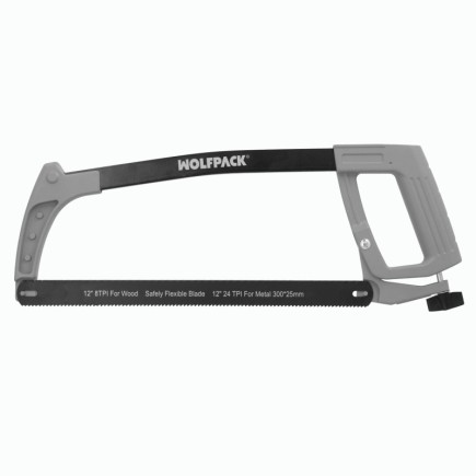 Arco Sierra Aluminio Con Empuñadura Doble Profesional, Con Hoja Acero HSS, Sierra de Arco Profesional, Sierra Metal Profesional,