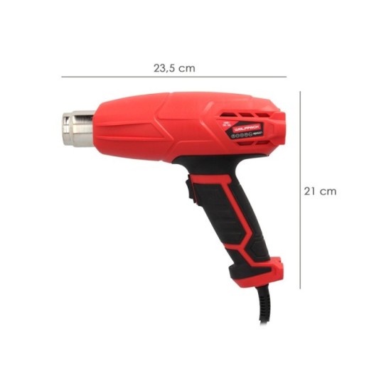 Pistola Aire Caliente 2000 Watt, 2 Potencias Con  Accesorios, Decapador, Pistola Decapar Aire Caliente al por Mayor | Almacén de
