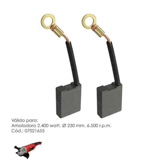 Escobilla Amoladora 2,400 Watt, Ø 230 mm, Codigo 07021655 al por Mayor | Almacén de Ferretería