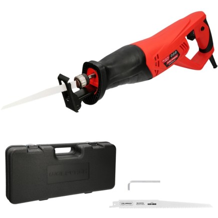 Sierra De Sable 900 Watt, Con Variador de Velocidad, Cambio Rapido de Hoja, Madera 115 mm, / Acero 8 mm,