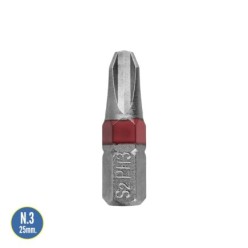 Puntas Destornillador Phillips Nº 3 (2 Piezas), Acero S2 al Cromo Vanadio, Puntas Hexagonales, Destorpuntas,