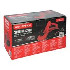 Cepilladora Electrica 710 Watt, Ancho Corte 82 mm, Profundidad 2 mm, Base Aluminio / Acero Cepillo Electrico Madera Carpintero