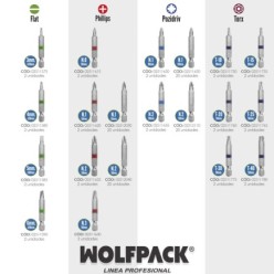 Puntas Largas Destornillador Torx T15 (2 Piezas), Acero S2 al Cromo Vanadio, Puntas Hexagonales, Destorpuntas,