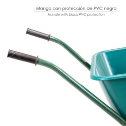 Carretilla Obra Plastico Desmontada 100 litros