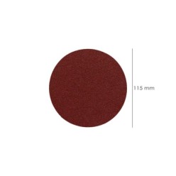 Lija Recambio Velcro Para Amoladora Ø 115 mm, Grano  80 (10 Piezas)