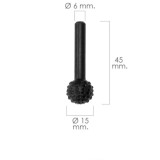 Fresa Rotativa Para Madera Esferica Ø 15 mm, Para Taladro / Fresadora al por Mayor | Almacén de Ferretería