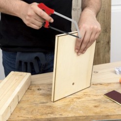 Hoja Segueta / Arco Sierra Marqueteria 155 mm, Fabricada en Acero, 24 TPI, Flexible y Duradera,