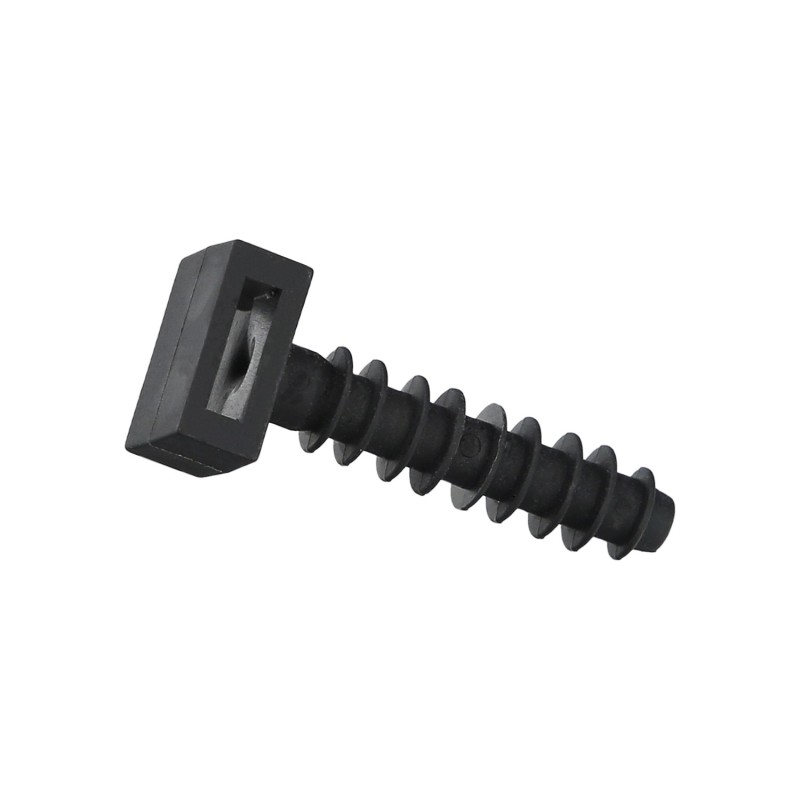Taco Fijación Brida Nylon Negro 8 mm, (Bolsa 100 Unidades)