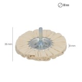 Disco Pulidor De Tela Para Taladro Ø 80mm, al por Mayor | Almacén de Ferretería