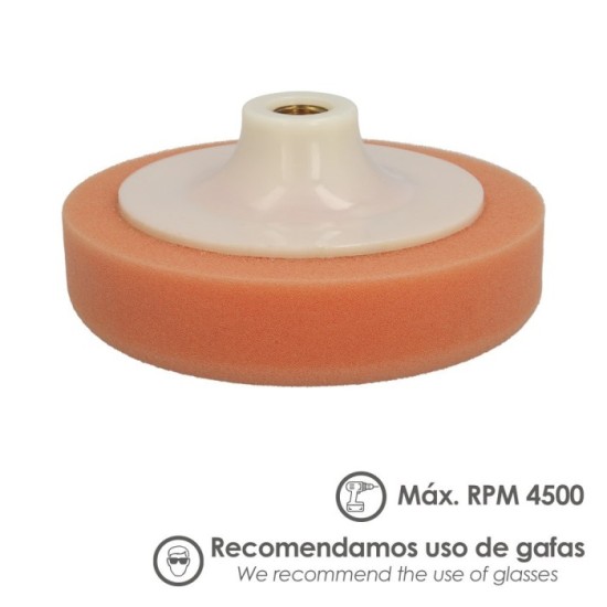 Disco Pulidor Esponja M-14  125mm, al por Mayor | Almacén de Ferretería
