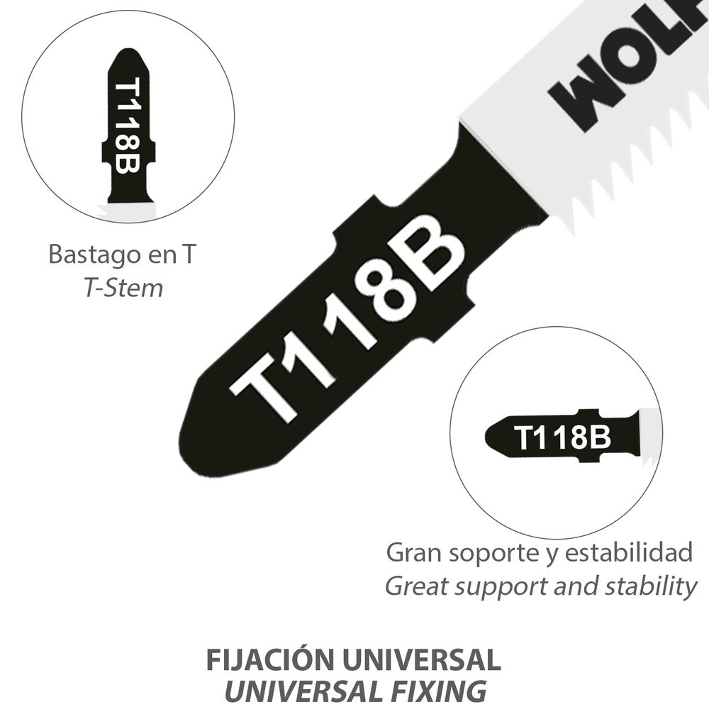 Hoja Sierra Calar Metal Grueso 5 Piezas HSS 21 TPI al por Mayor | Almacén de Ferretería