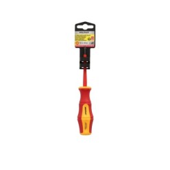 Destornillador Phillips Aislado Certificado VDE 1,000 V, Medida PH 1 - 4,5 x 80 mm, Destornillador Seguridad Electricista