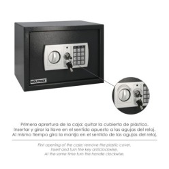 Caja Fuerte Sobreponer Electrica 35x25x25 cm,