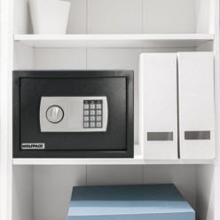 Caja Fuerte Sobreponer Electrica 35x25x25 cm,