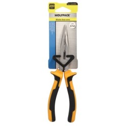 Alicates Boca Curva 200 mm, Acero DIN 5745 Alicates Punta Curva, Alicates Boca Curva Larga,