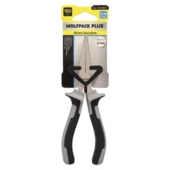 Alicates Boca Plana 150 mm, Acero Cromo Vanadio DIN-ISO 5745 Alicates Punta Plana, Alicates Boca Plana Larga,